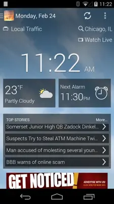 WICS AM NEWS AND ALARM CLOCK android App screenshot 13